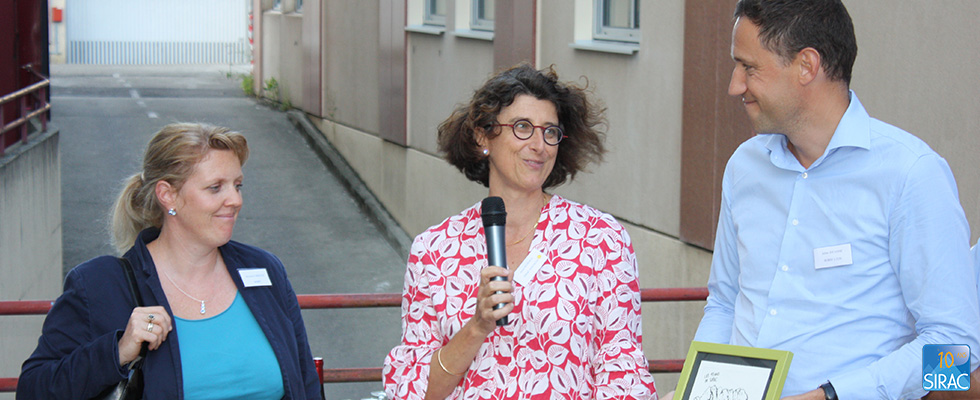 10 ans SIRAC - Remise de prix Anne Picod