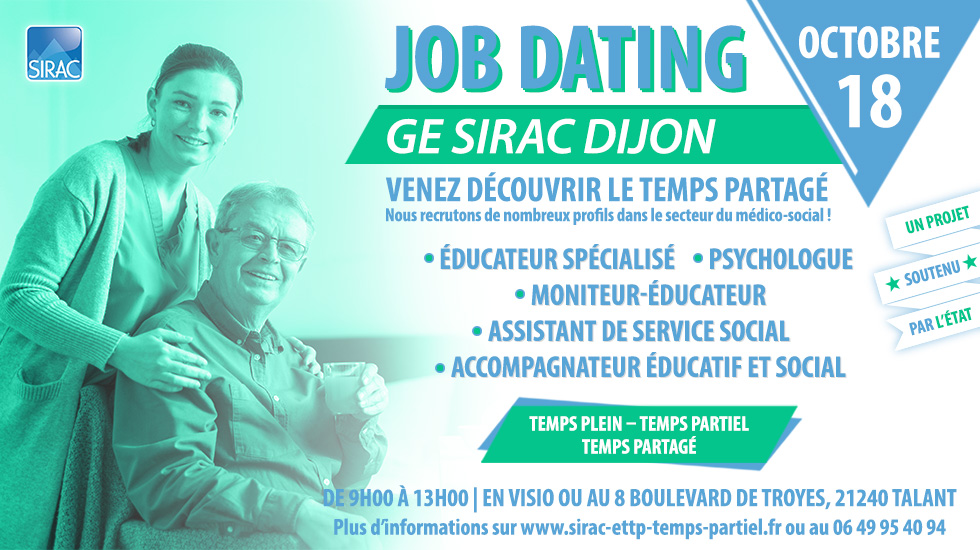 GE SIRAC DIJON - Job Dating le 18 octobre 2022