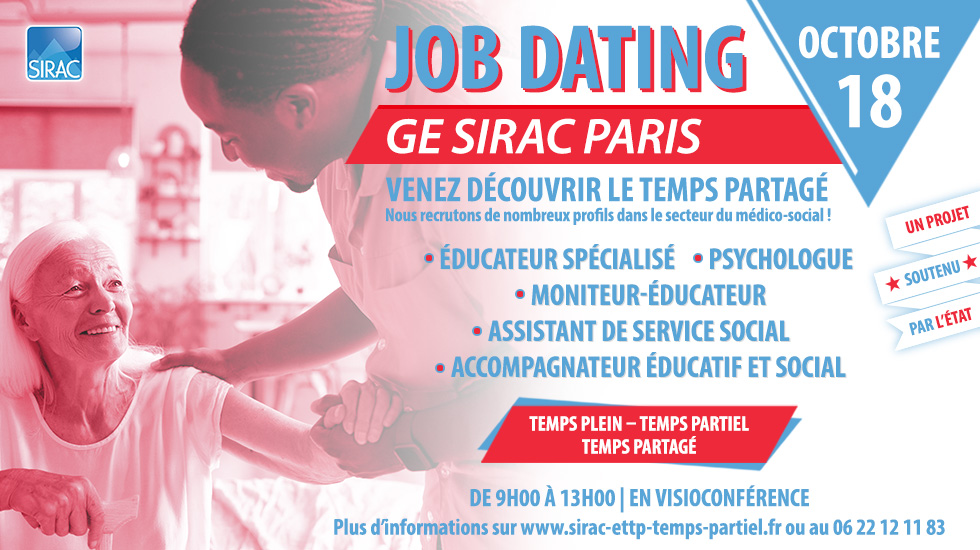 GE SIRAC PARIS - Job Dating le 18 octobre 2022