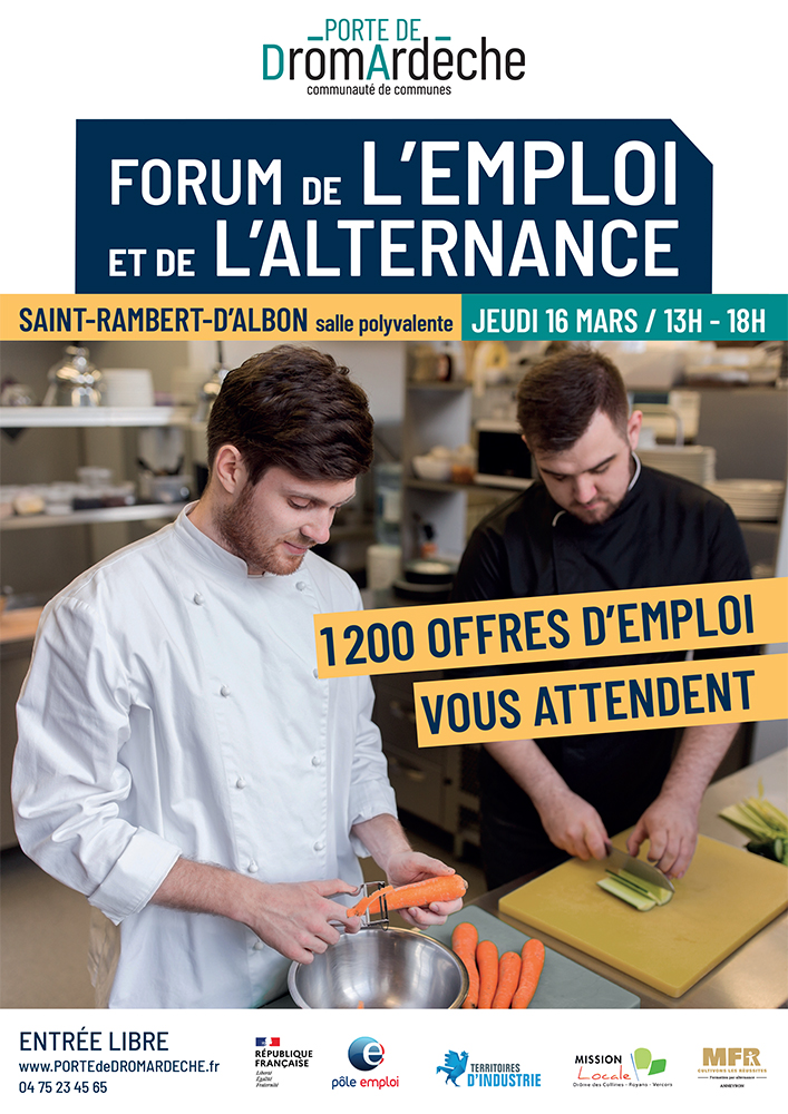 Forum Emploi St-Rambert-d Albon 2023 | SIRAC ETTP