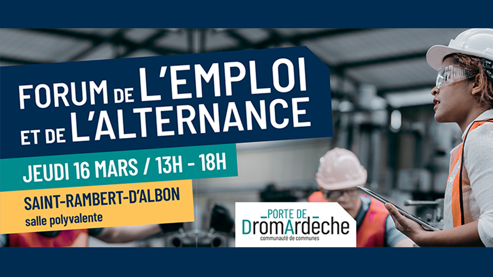 Forum Emploi St-Rambert-d 'Albon 2023 | SIRAC ETTP